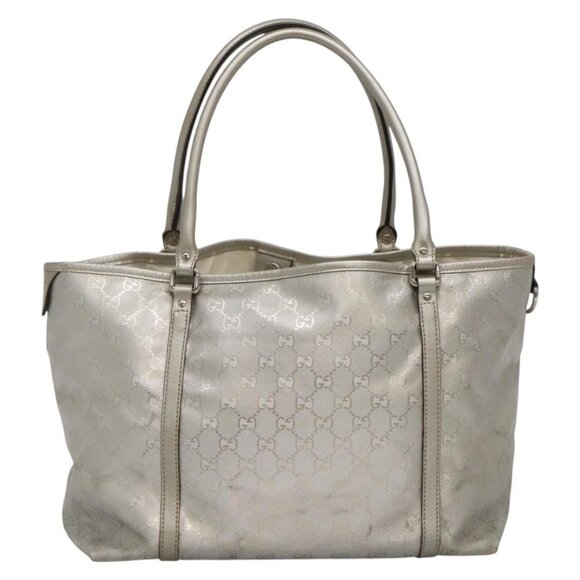GUCCI GG implementation Tote Bag Silver Auth - Picture 3 of 16